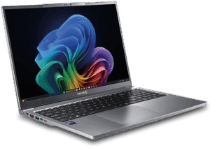 Hochwertiger Business-Laptop mit Farbdisplay und leistungsstarker Hardware.